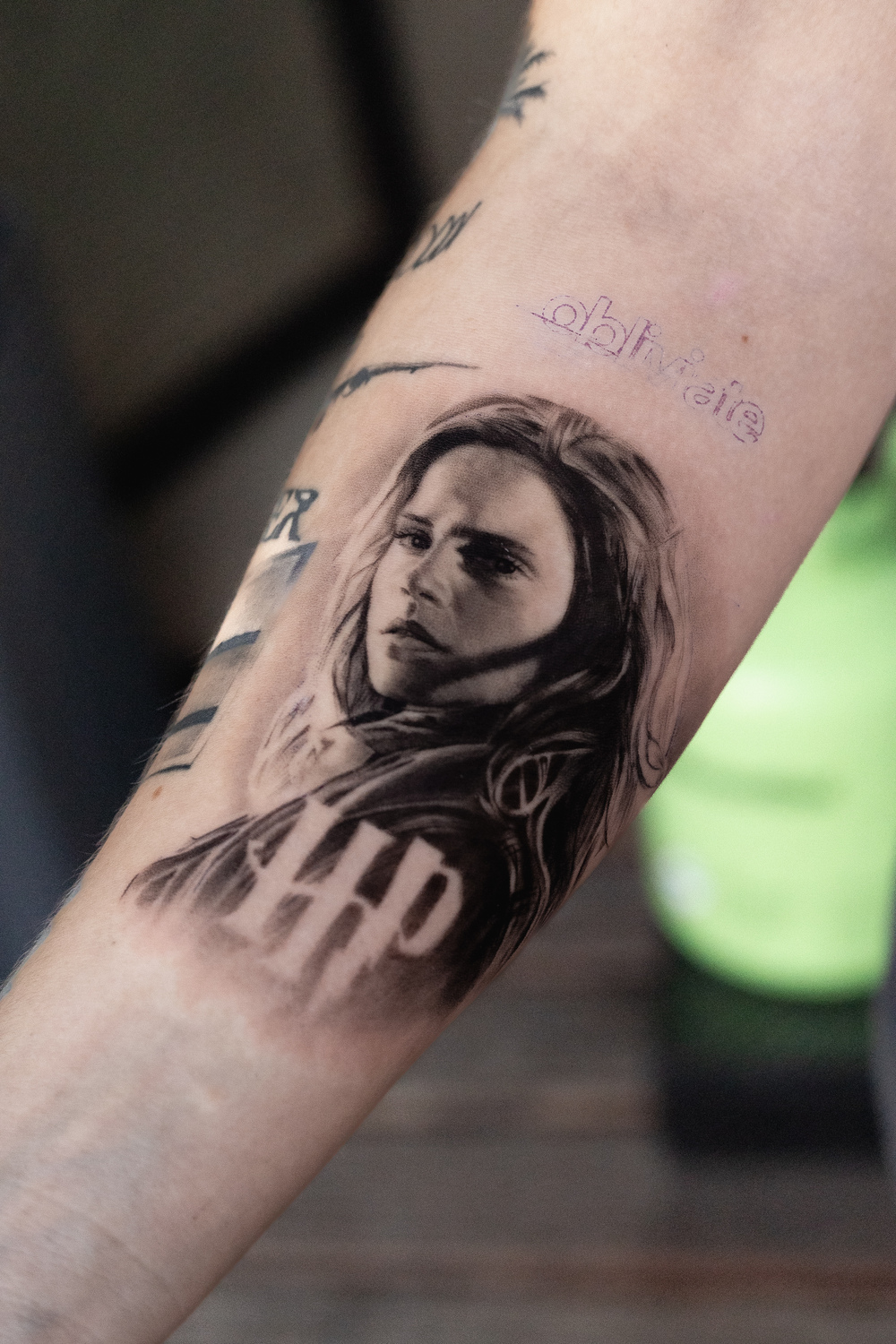 Sabrina One Percent Tattoo: From Roman Sculpture to Black and Grey Realism